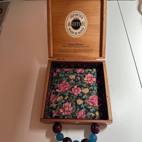 Cigar Box Purse Imported Aston Imported #1433 - Picture 4 of 4